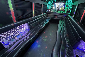 Goodyear Limo Bus Interior
