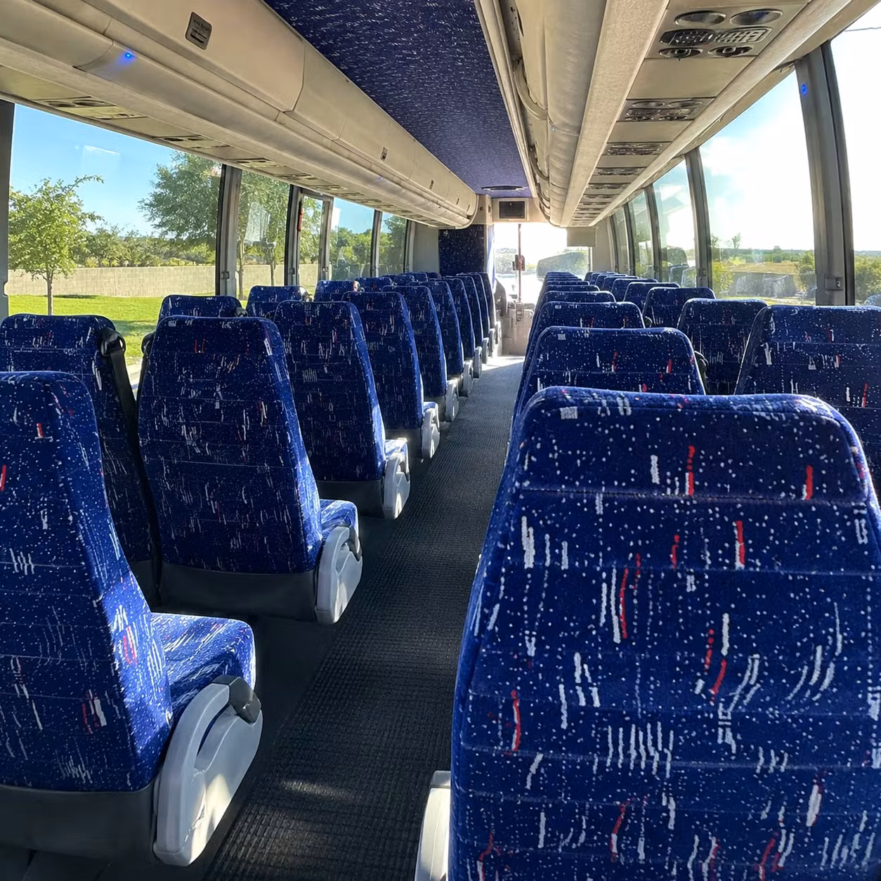 charter bus transportation for luke air force base personnel in goodyear