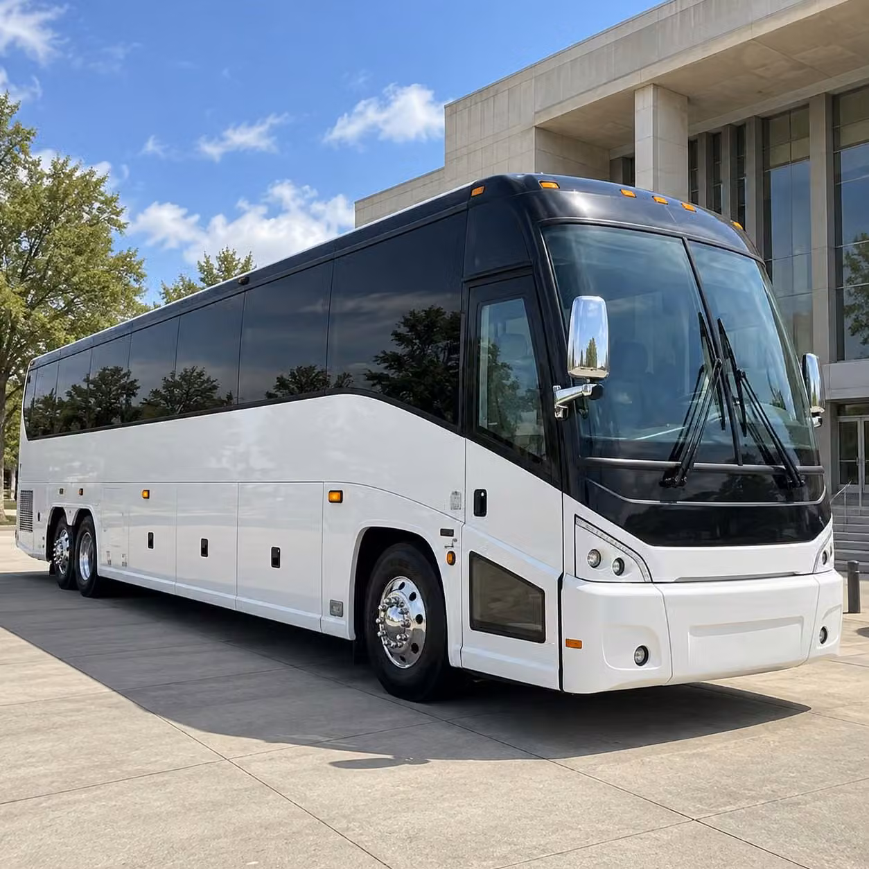 choose a charter bus for large goodyear prom groups traveling together