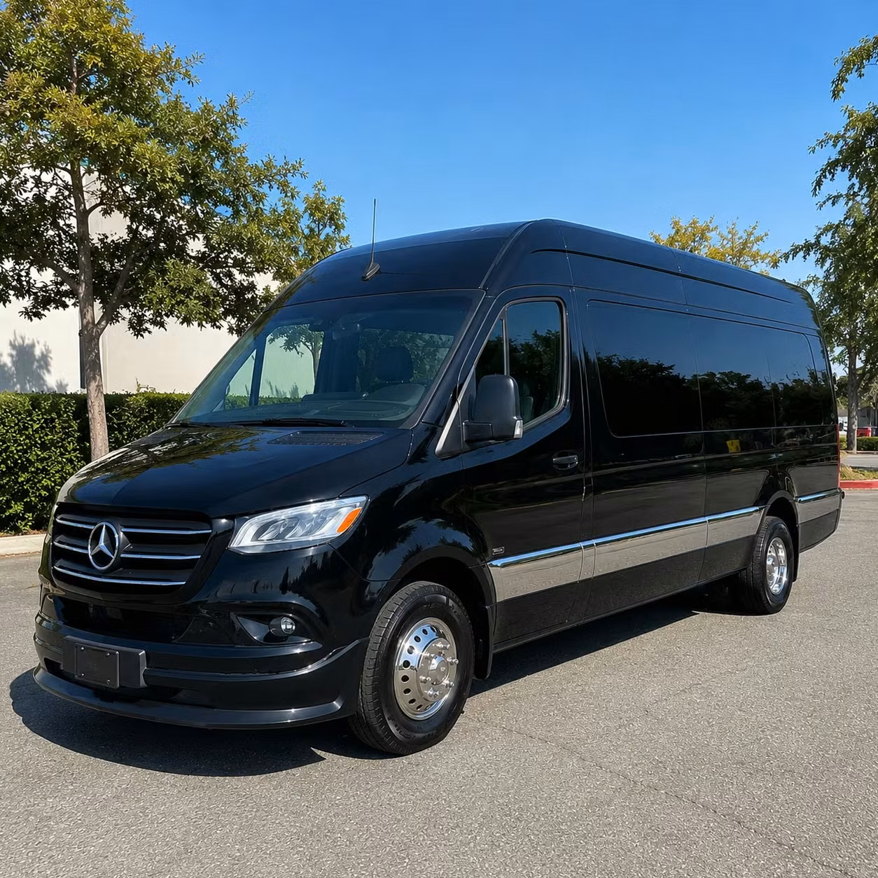 goodyear sprinter van rental with driver
