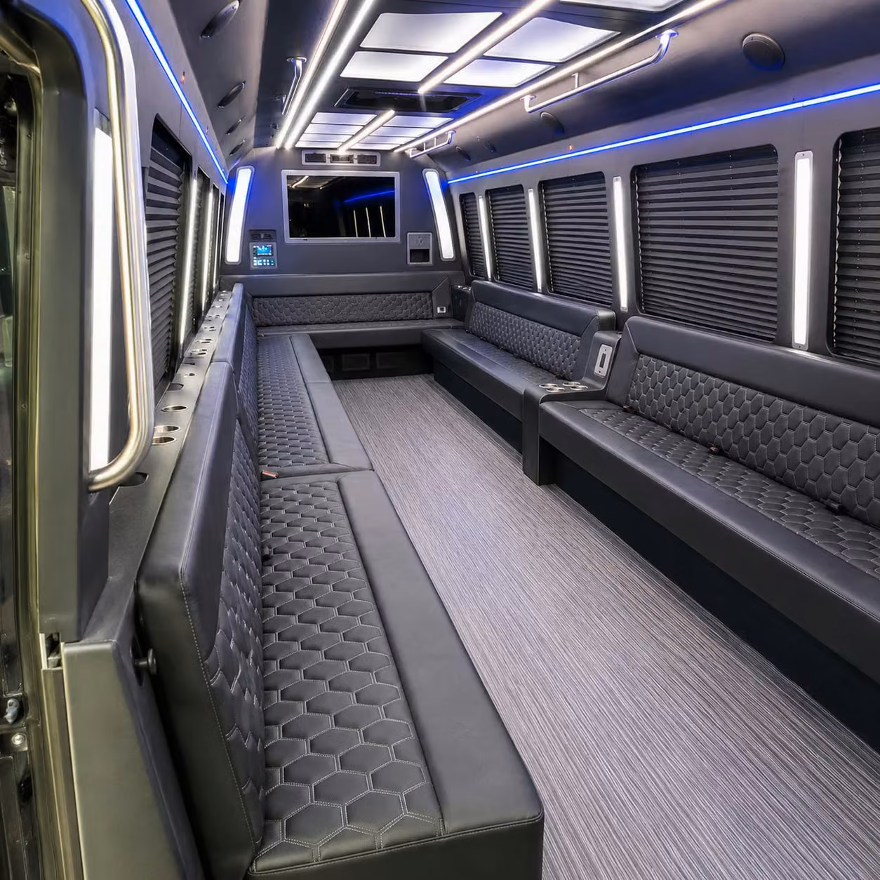 party bus interior